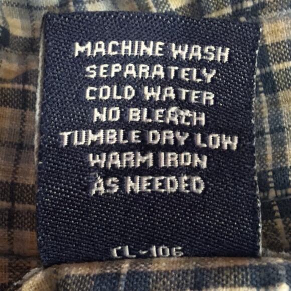 Big Dogs Men’s 4X Plaid Shirt Blue Cotton Button Front Short Sleeve Casual - Picture 8 of 9